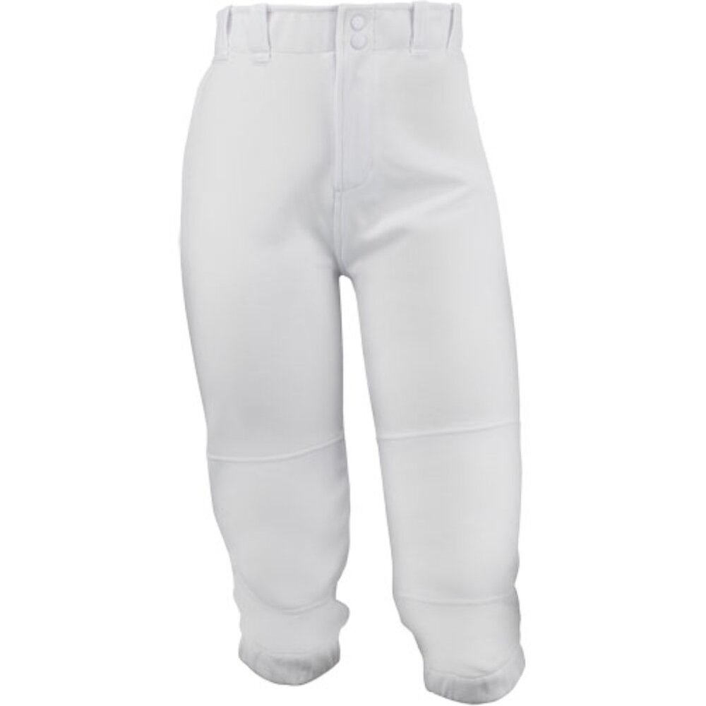 NEW Unisex Sz Medium White Double Knit Baseball Softball Short Pants MARUCCI
